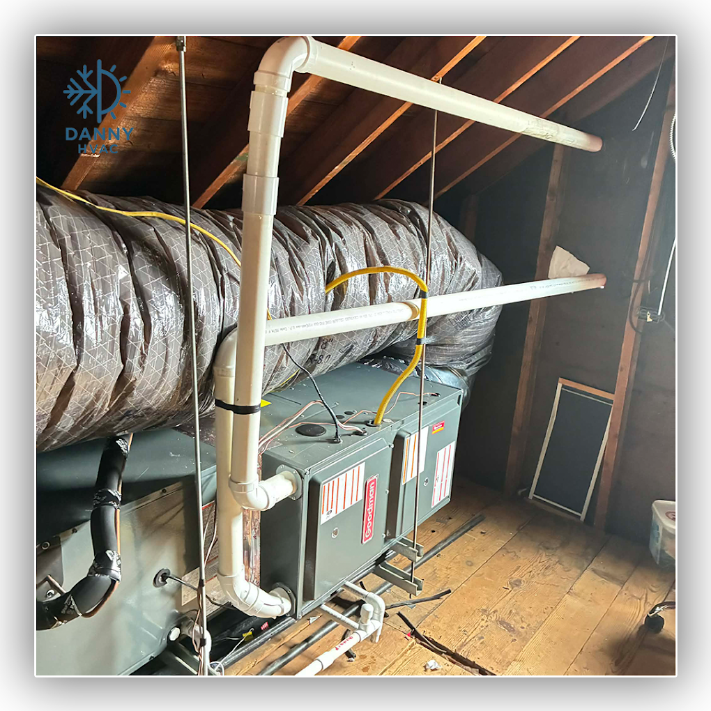 Attic Ductwork & Air Handler